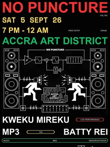 No Puncture Vol. 002 — Accra Art District