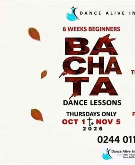 6 Weeks Bachata Lessons