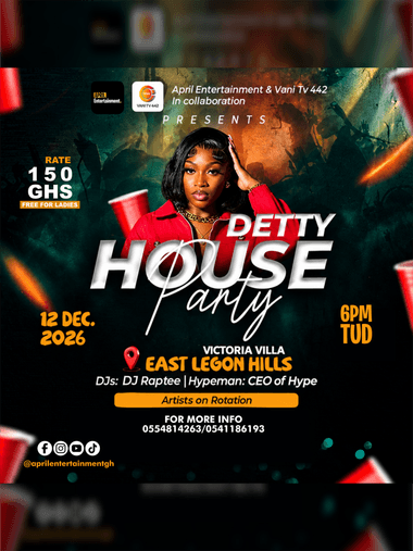 Detty House Party