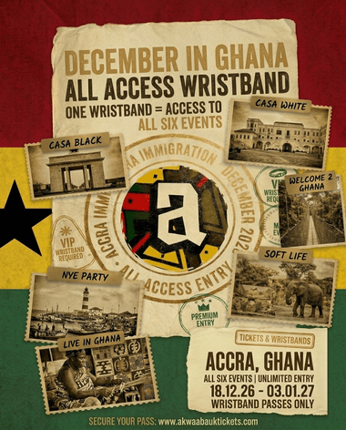 Akwaaba Uk All Access Wristband