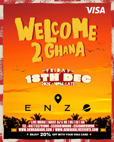 Welcome 2 Ghana 🇬🇭