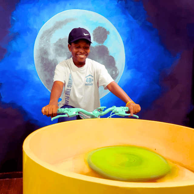 Bicycle Spin Art Session — Art Central, East Legon