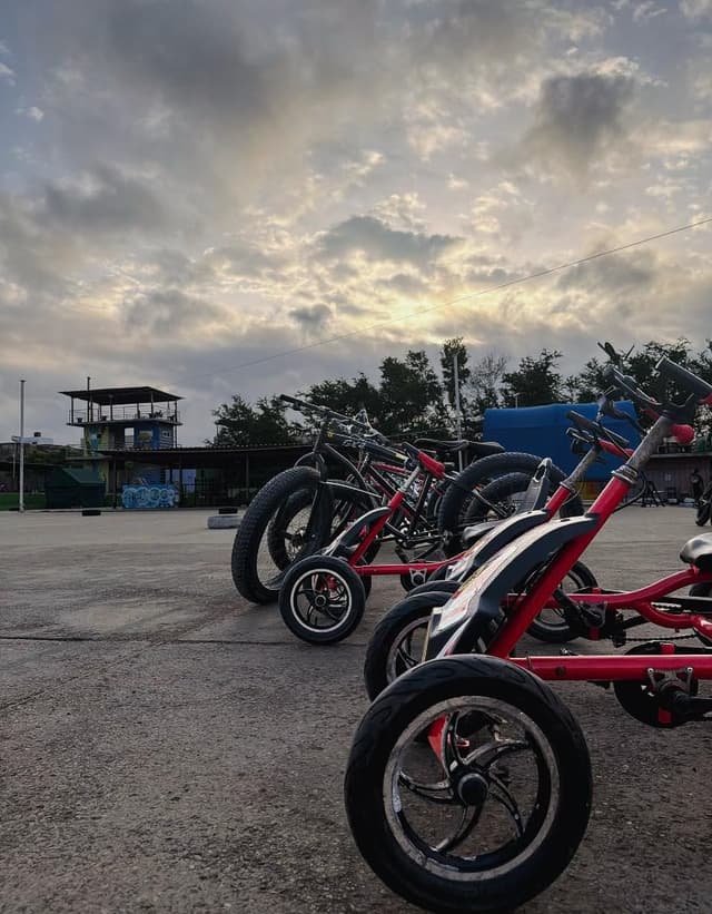 Cycling at DRC Adventure Park