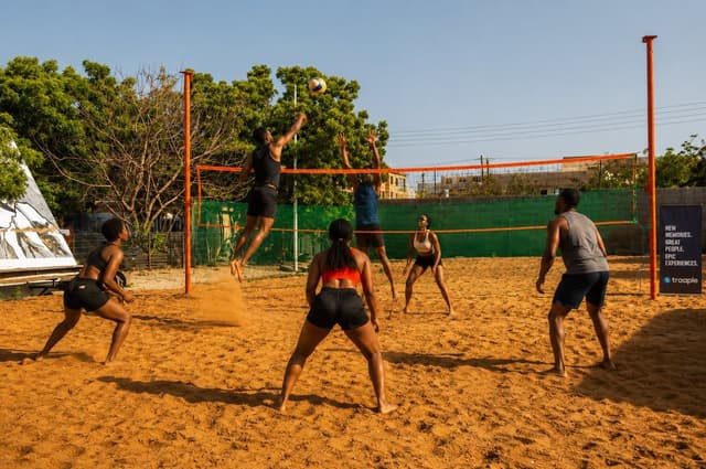 Volleyball at DRC Adventure Park