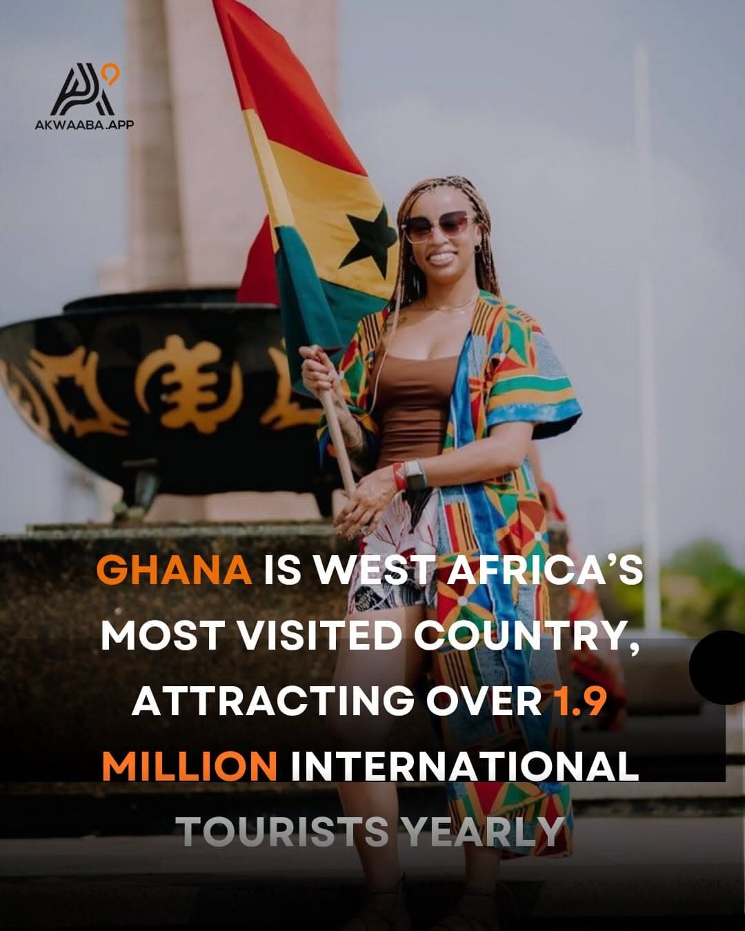 Ghana has become one of West Africa's most visited countries, welcoming more than 1.9 million travellers.