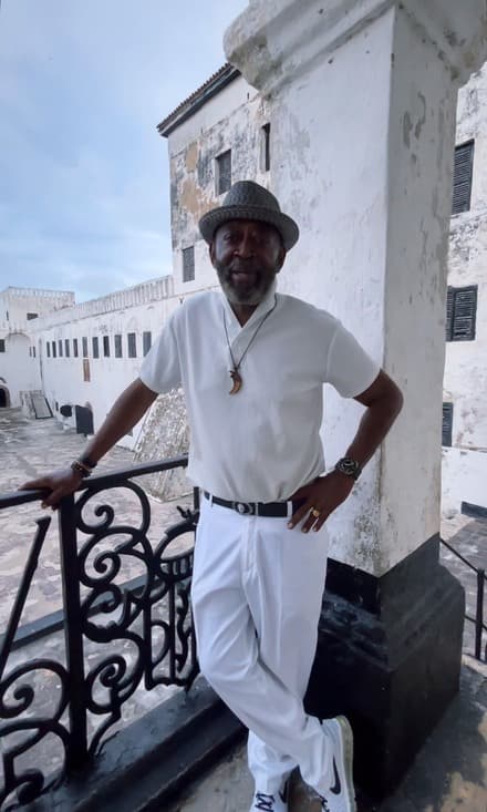 Today, I found peace. Inside the Elmina dungeons, history came alive — it touched my soul.