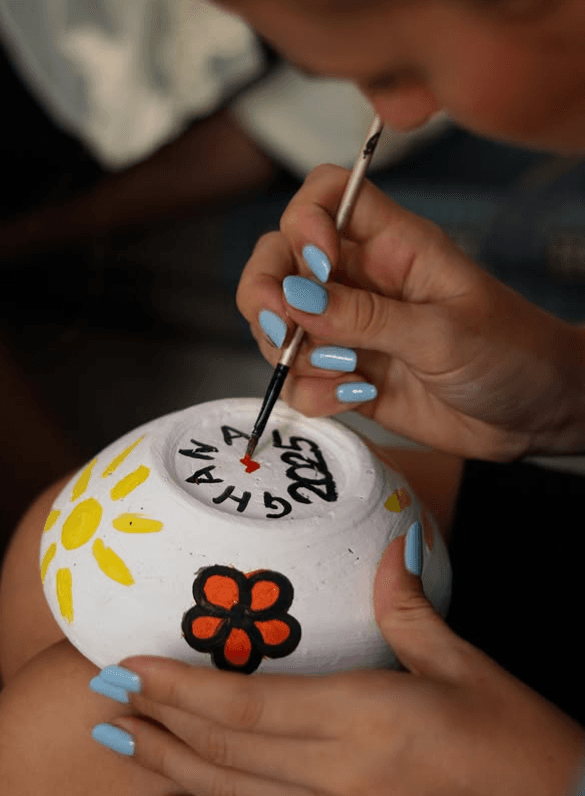 Ceramic Painting Studio Session