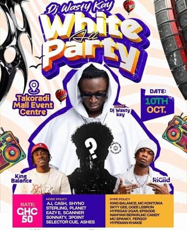 Dj Wasty Kay All White Party