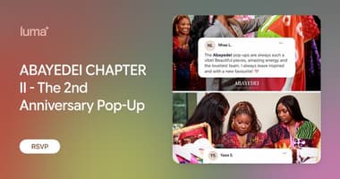 Abayedei -- Chapter II: The 2nd Anniversary Pop-Up