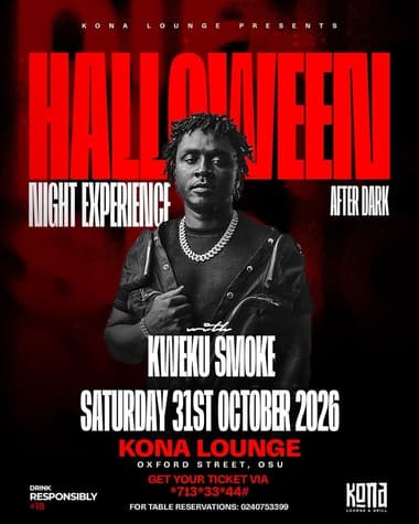 KWEKU SMOKE - KONA Halloween Experience