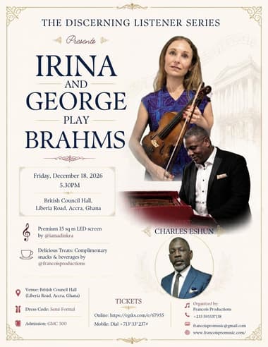 Irina Curca Plays Brahms Violin Sonatas