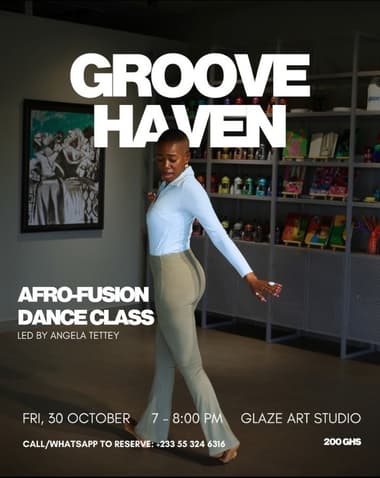 Groove Haven: Afro-Fusion Dance Class