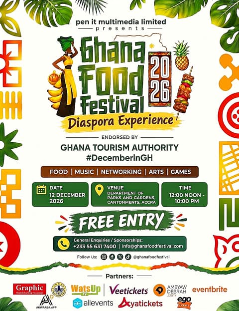 Ghana Food Festival: Diaspora Experience 2026