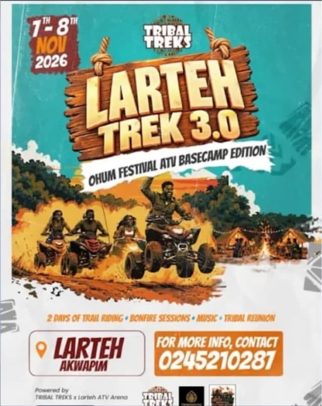 Larteh Trek 3.0: Ohum Festival ATV Basecamp Edition