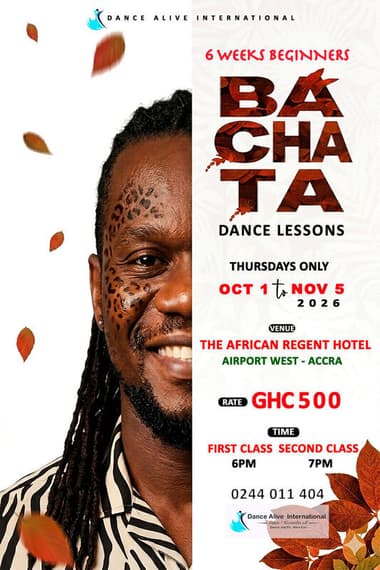 6 Weeks Beginners Bachata Lessons