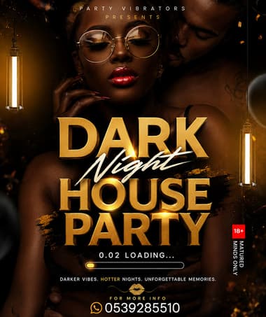 Dark Night House Party