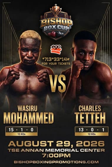 Bishop Boxing Promotions Presents Bishop Box Cup