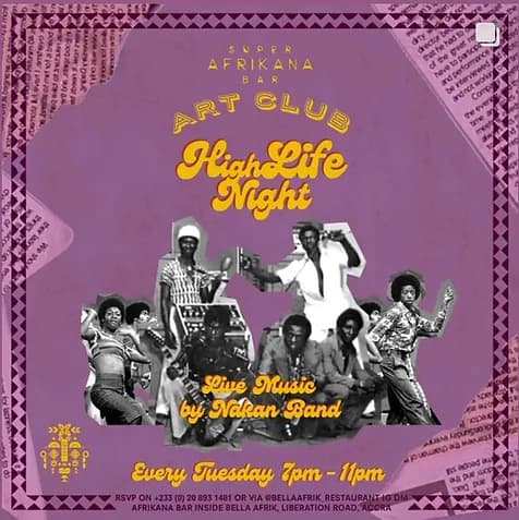 Highlife Night at Afrikana Bar