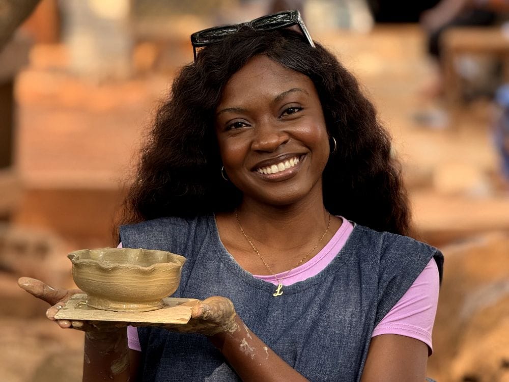 Happy Art Pot making