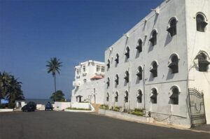 Christiansborg Castle in Ghana