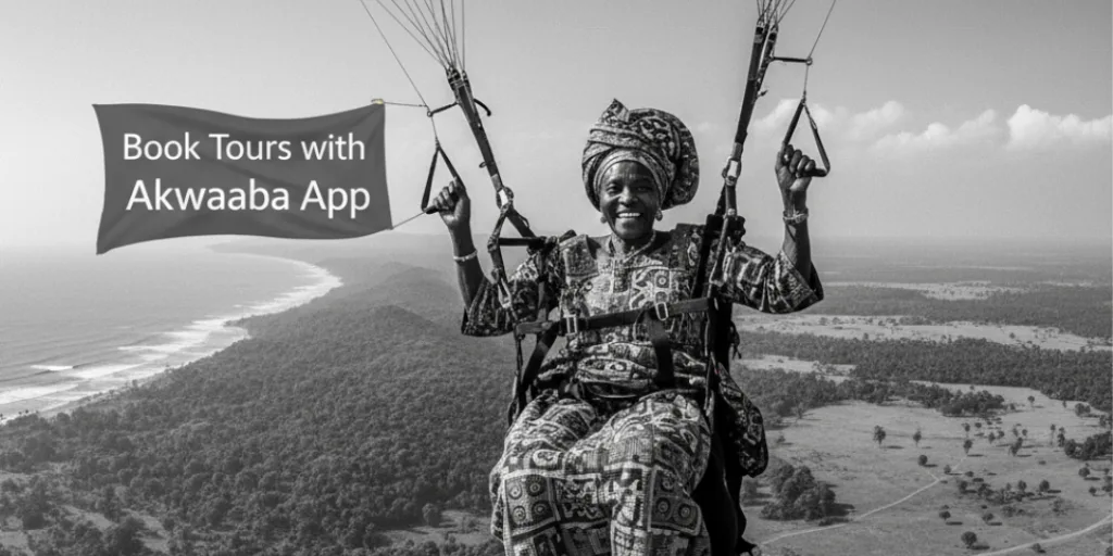 book tour in ghana with Akwaaba App