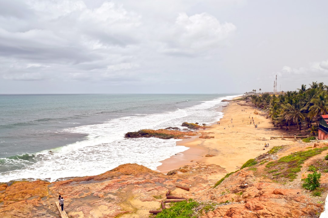 View of the Atlantic Ocean from Cape Coast Castle, Ghana