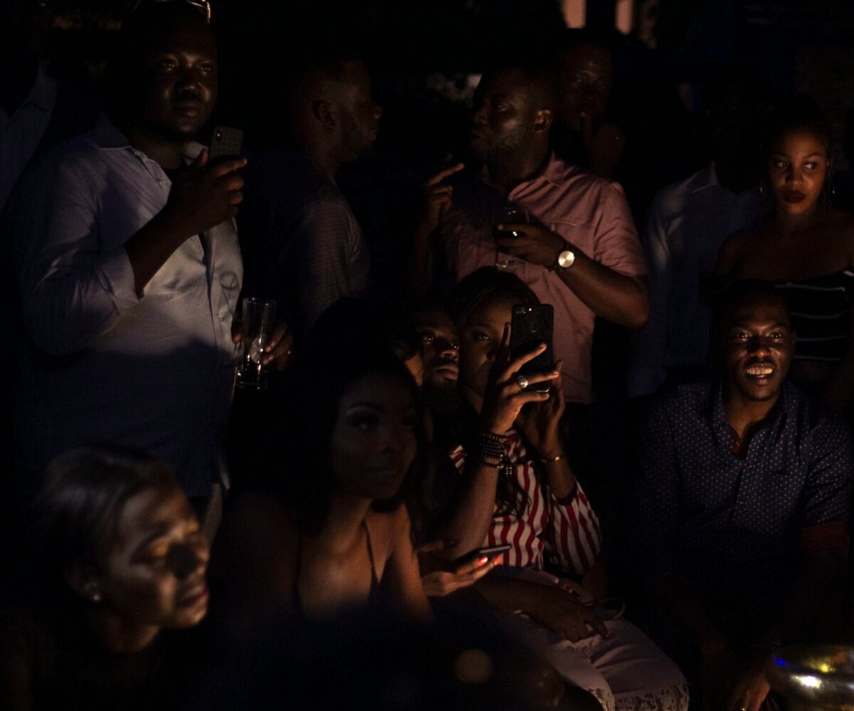 December night out in Ghana