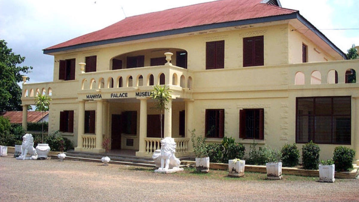 Manhyia Palace, Kumasi — official residence of the Asantehene and seat of the Ashanti Kingdom