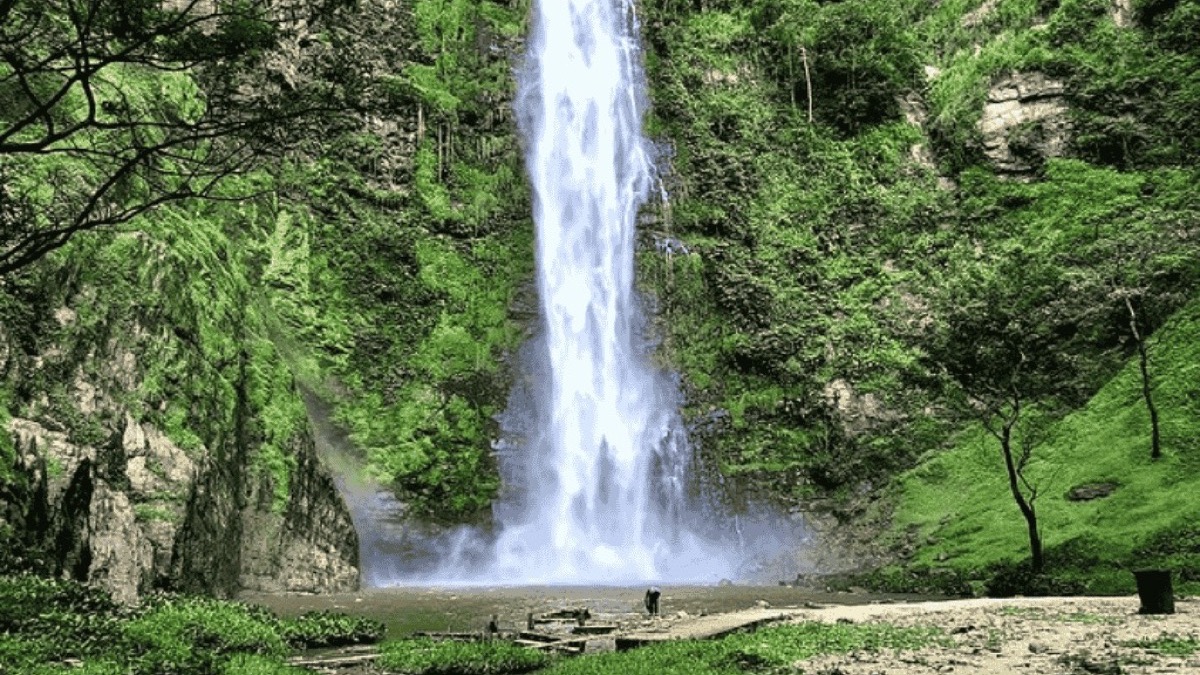 Wli Waterfalls in the Volta Region of Ghana — West Africa's tallest waterfall at 80 meters high